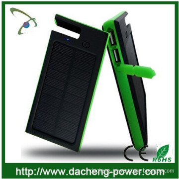 2016 Newly design high capacity 12000mAH mobile solar charger for mobile phone